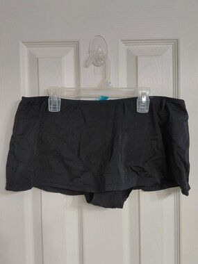 Black Swim Skirt